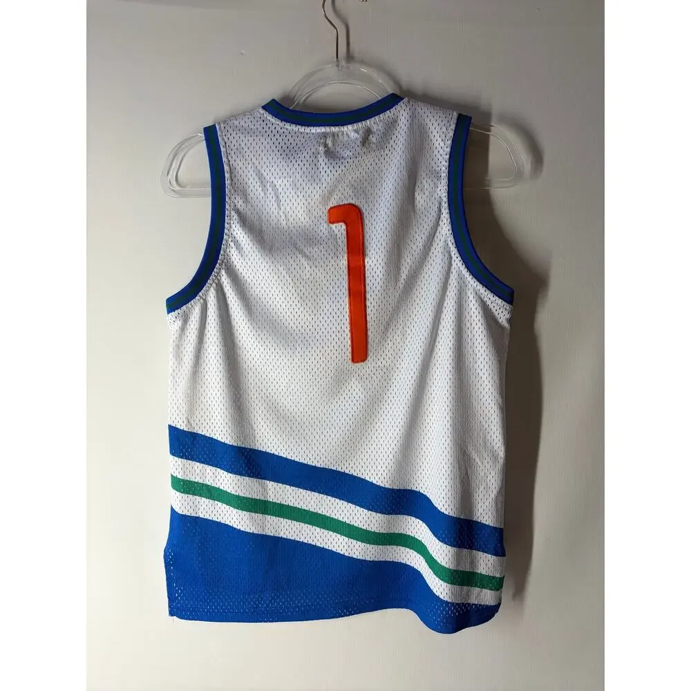 Headgear Classics 1990 Nickelodeon Basketball Jersey Kids Size Large